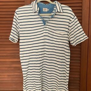 Men’s Faherty striped polo